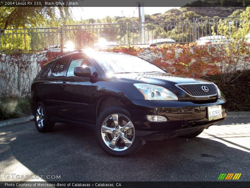 Black Onyx / Black 2004 Lexus RX 330