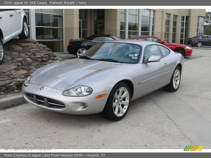 Front 3/4 View of 2000 XK XK8 Coupe