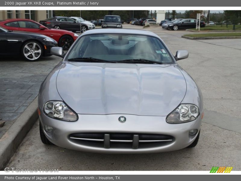  2000 XK XK8 Coupe Platinum Metallic