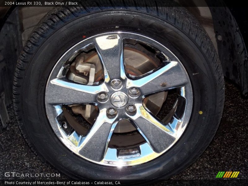 Black Onyx / Black 2004 Lexus RX 330