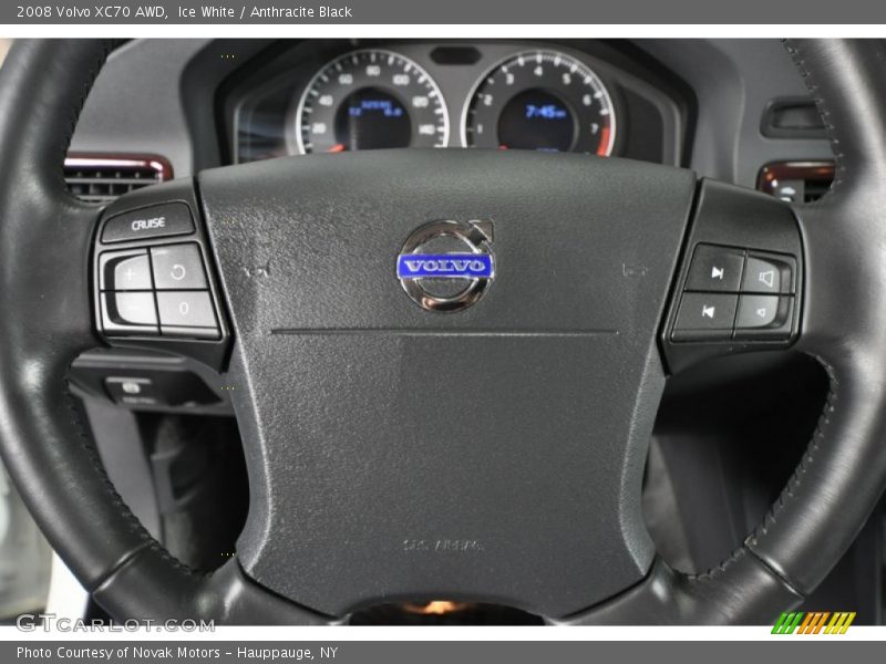 Ice White / Anthracite Black 2008 Volvo XC70 AWD