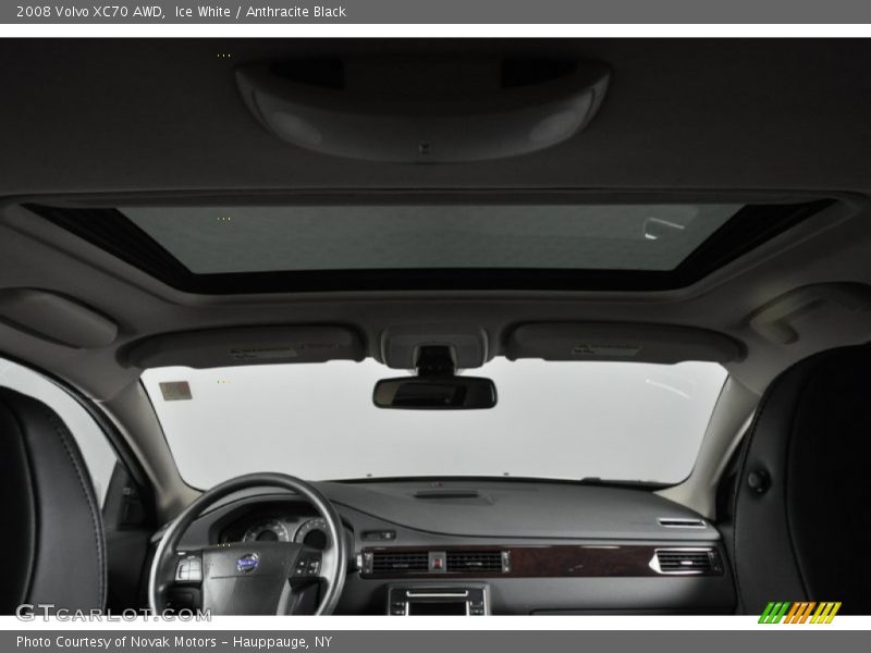 Ice White / Anthracite Black 2008 Volvo XC70 AWD