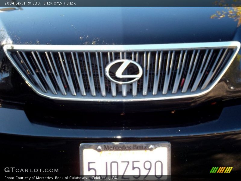Black Onyx / Black 2004 Lexus RX 330