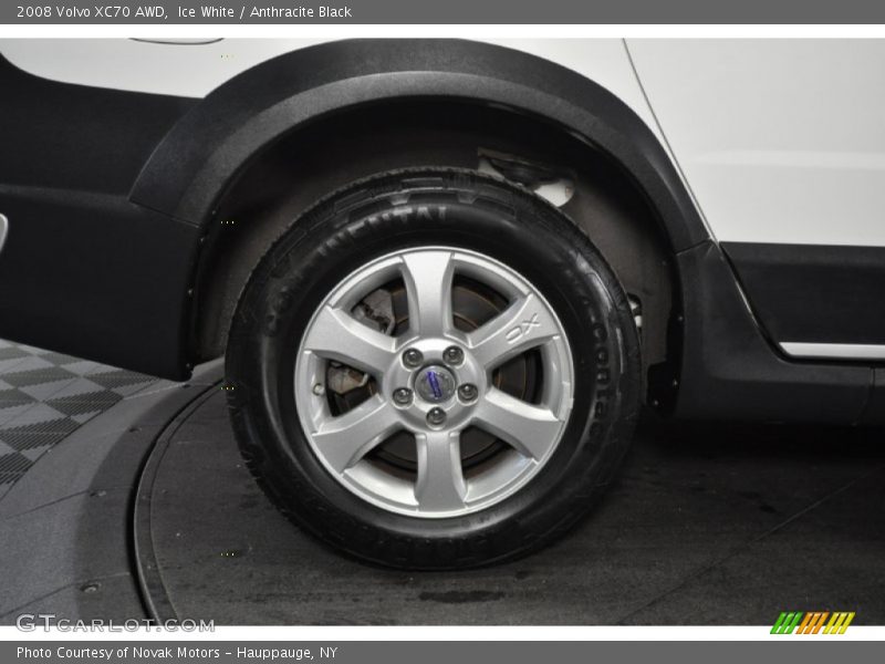 Ice White / Anthracite Black 2008 Volvo XC70 AWD