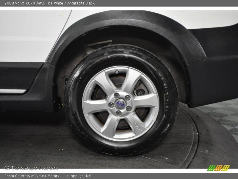 Ice White / Anthracite Black 2008 Volvo XC70 AWD