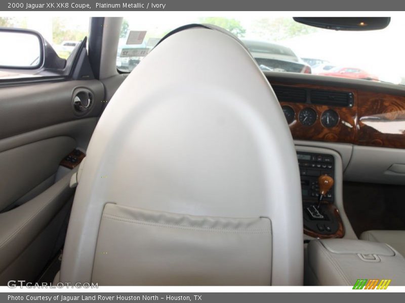 Platinum Metallic / Ivory 2000 Jaguar XK XK8 Coupe