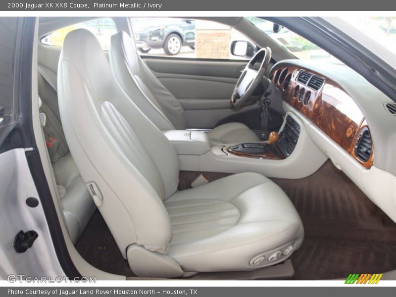  2000 XK XK8 Coupe Ivory Interior
