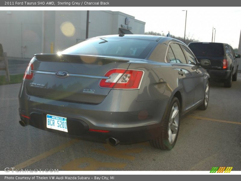 Sterling Grey / Charcoal Black 2011 Ford Taurus SHO AWD