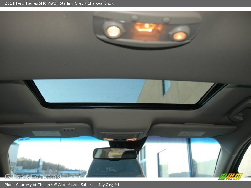Sterling Grey / Charcoal Black 2011 Ford Taurus SHO AWD
