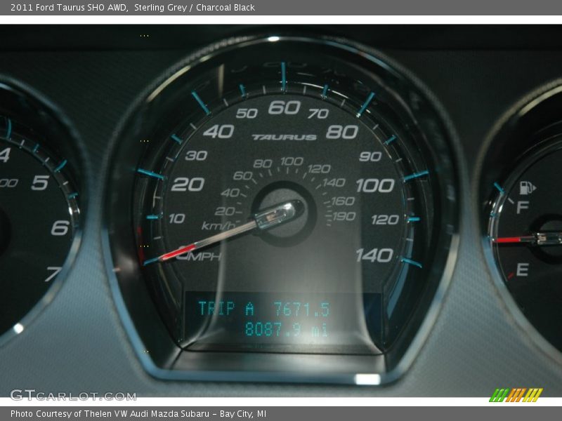 Sterling Grey / Charcoal Black 2011 Ford Taurus SHO AWD