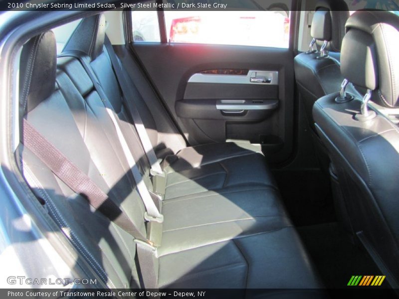 Silver Steel Metallic / Dark Slate Gray 2010 Chrysler Sebring Limited Sedan