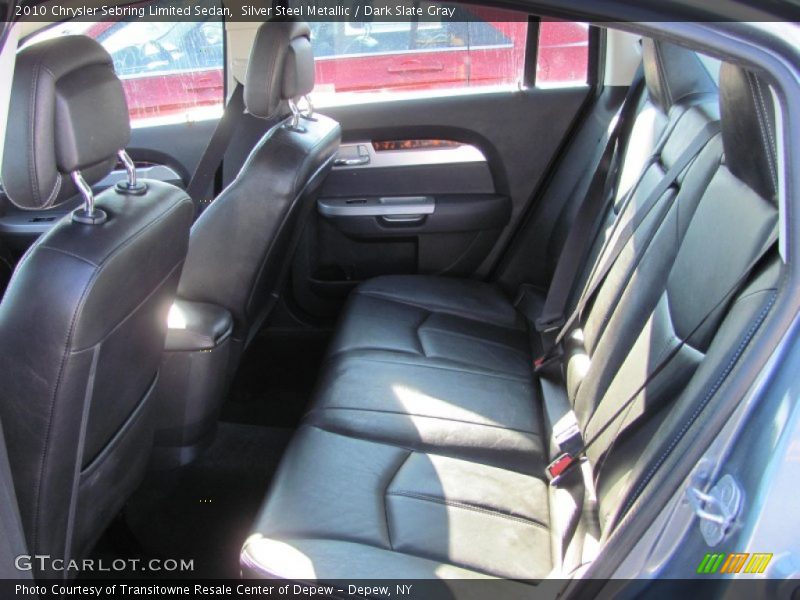 Silver Steel Metallic / Dark Slate Gray 2010 Chrysler Sebring Limited Sedan