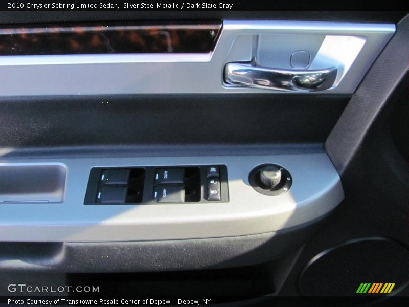 Silver Steel Metallic / Dark Slate Gray 2010 Chrysler Sebring Limited Sedan