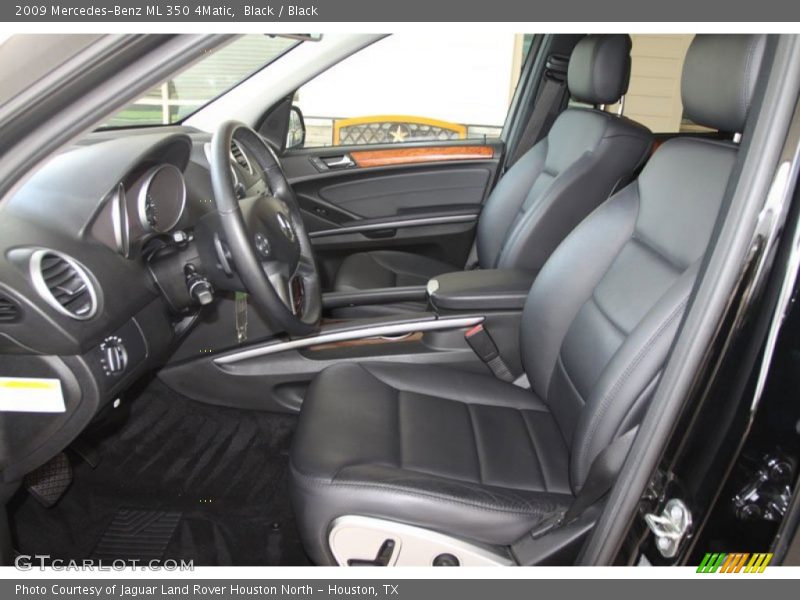 Black / Black 2009 Mercedes-Benz ML 350 4Matic