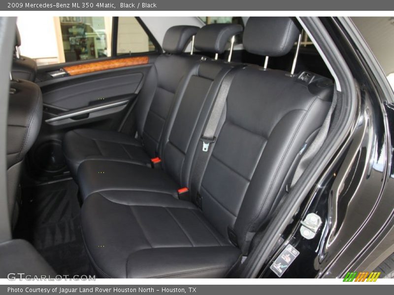 Black / Black 2009 Mercedes-Benz ML 350 4Matic