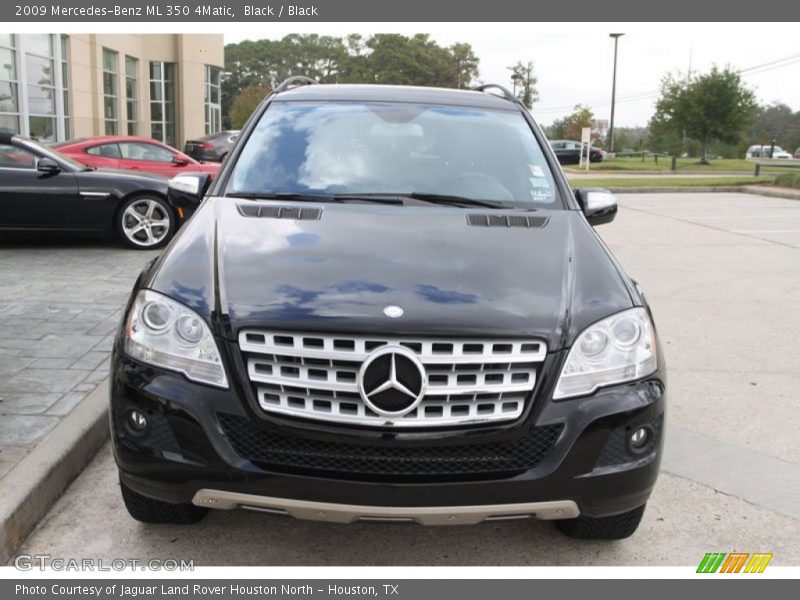 Black / Black 2009 Mercedes-Benz ML 350 4Matic