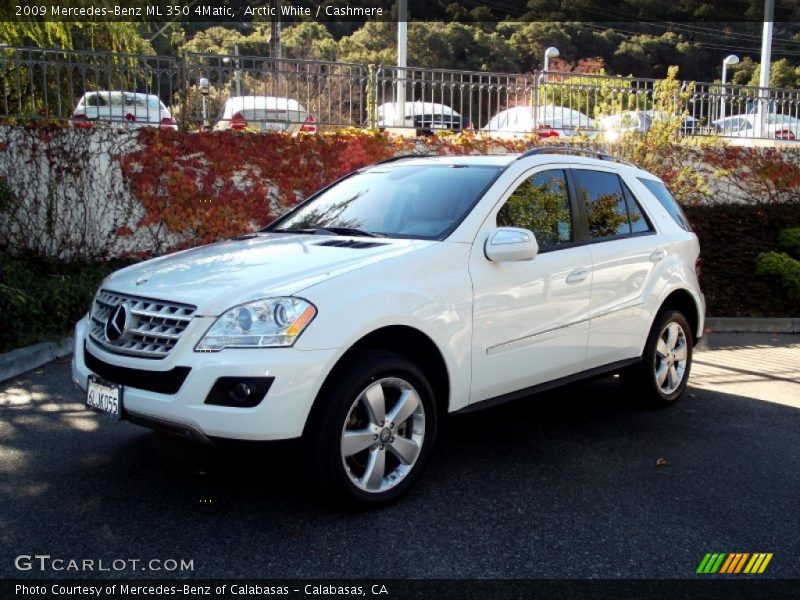 Arctic White / Cashmere 2009 Mercedes-Benz ML 350 4Matic