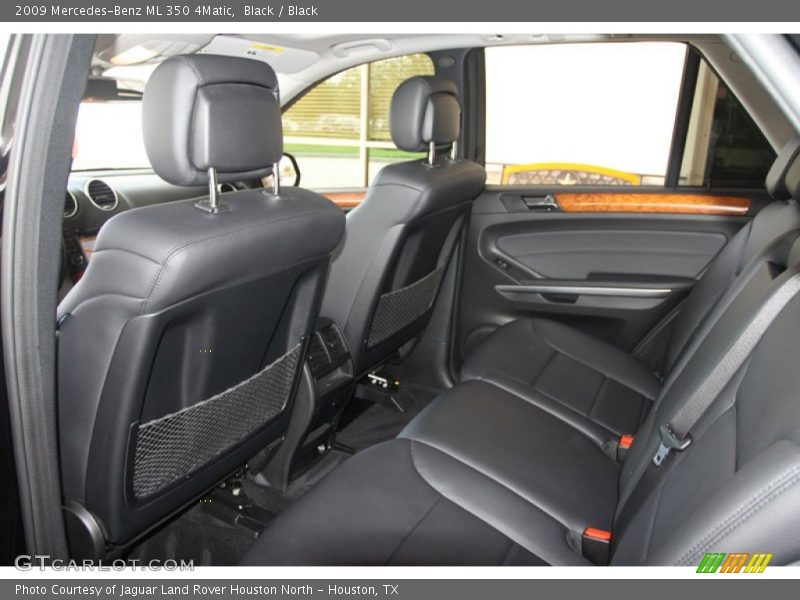 Black / Black 2009 Mercedes-Benz ML 350 4Matic