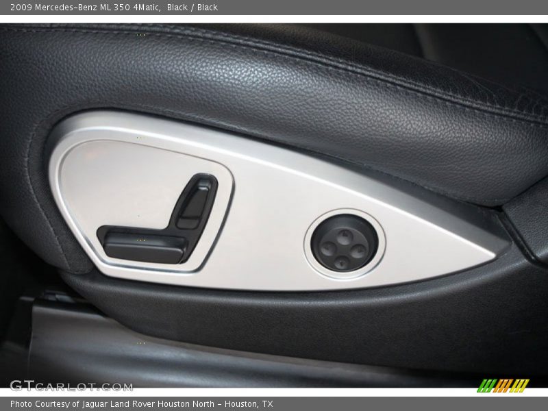 Black / Black 2009 Mercedes-Benz ML 350 4Matic