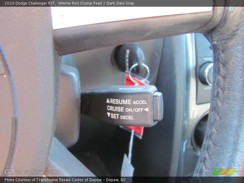 Inferno Red Crystal Pearl / Dark Slate Gray 2010 Dodge Challenger R/T