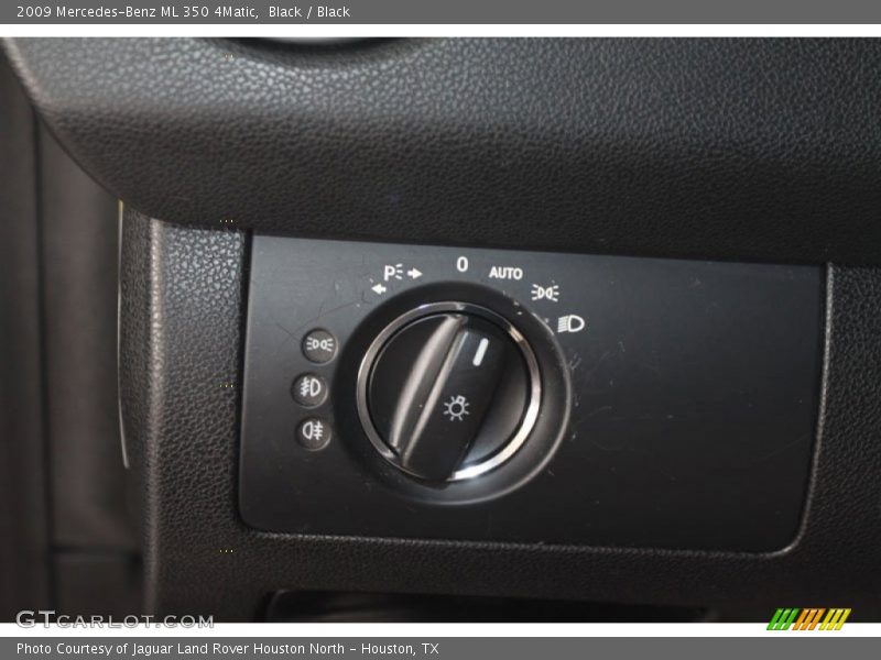 Black / Black 2009 Mercedes-Benz ML 350 4Matic