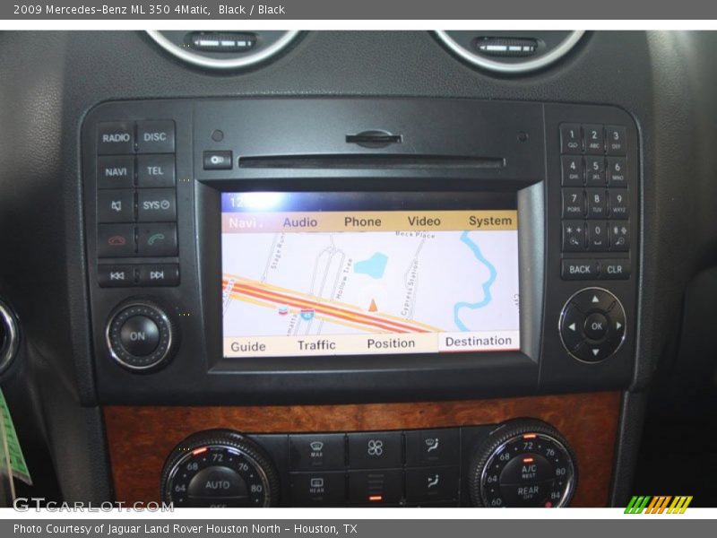 Black / Black 2009 Mercedes-Benz ML 350 4Matic