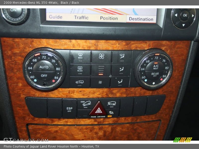 Black / Black 2009 Mercedes-Benz ML 350 4Matic