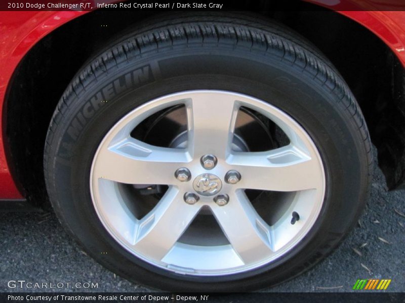 Inferno Red Crystal Pearl / Dark Slate Gray 2010 Dodge Challenger R/T