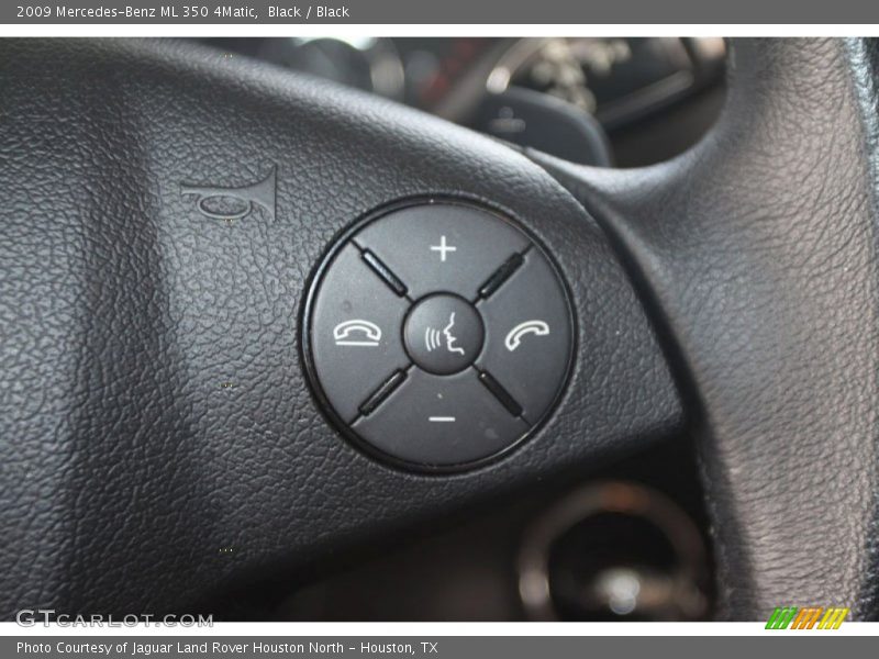 Black / Black 2009 Mercedes-Benz ML 350 4Matic