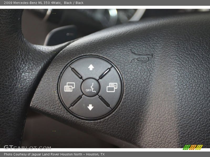 Black / Black 2009 Mercedes-Benz ML 350 4Matic