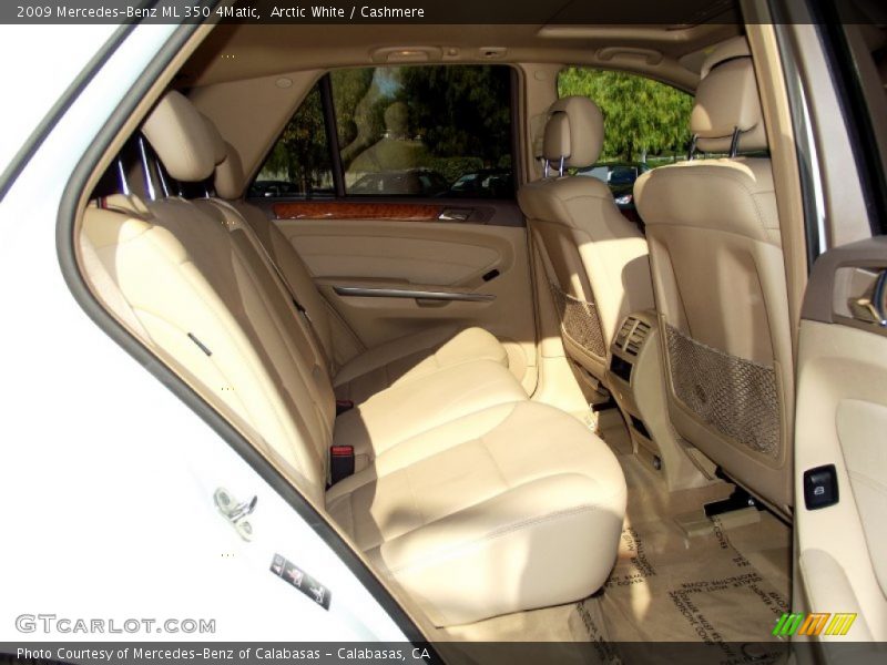Arctic White / Cashmere 2009 Mercedes-Benz ML 350 4Matic
