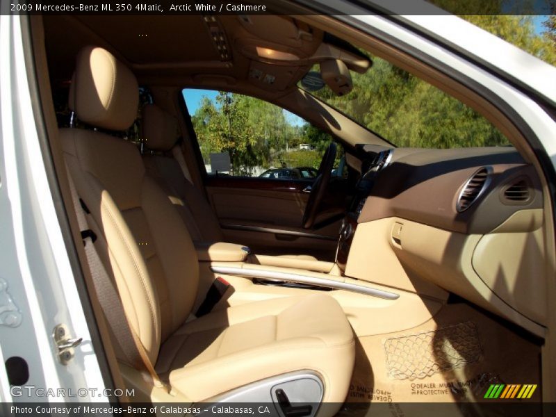 Arctic White / Cashmere 2009 Mercedes-Benz ML 350 4Matic