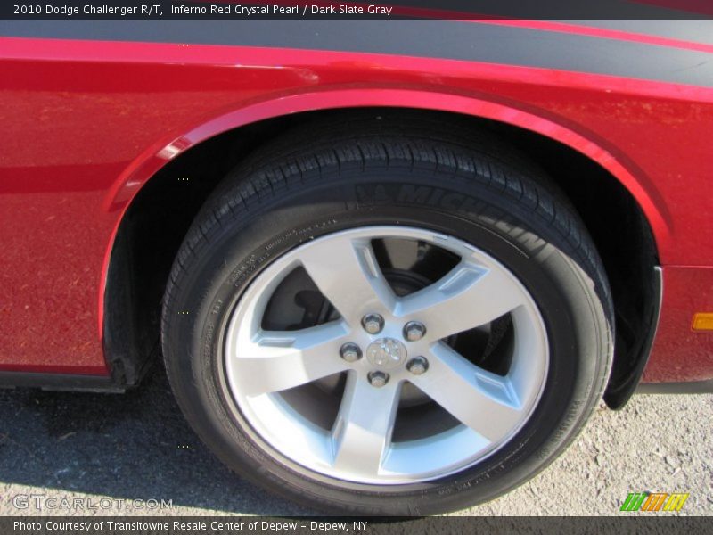 Inferno Red Crystal Pearl / Dark Slate Gray 2010 Dodge Challenger R/T