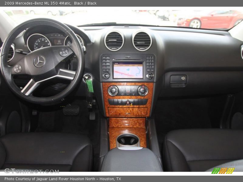 Black / Black 2009 Mercedes-Benz ML 350 4Matic