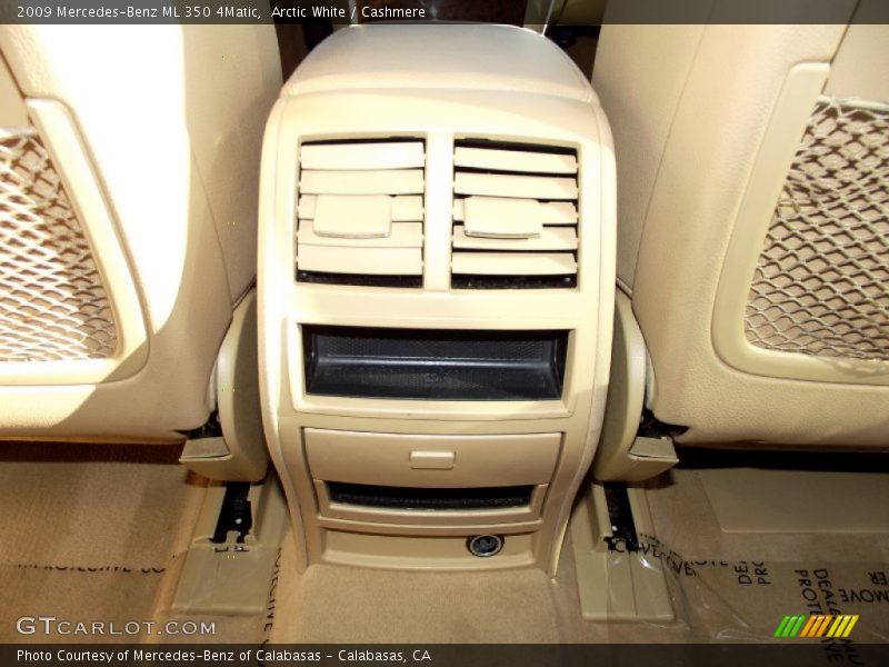 Arctic White / Cashmere 2009 Mercedes-Benz ML 350 4Matic
