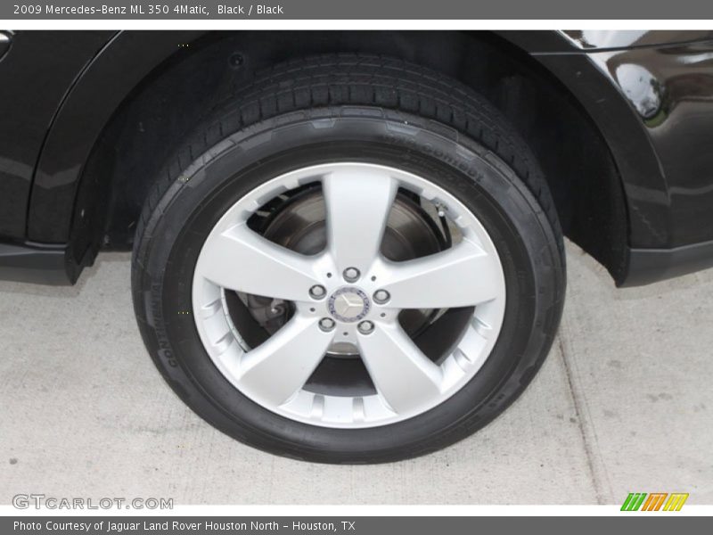 Black / Black 2009 Mercedes-Benz ML 350 4Matic