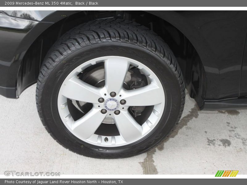Black / Black 2009 Mercedes-Benz ML 350 4Matic