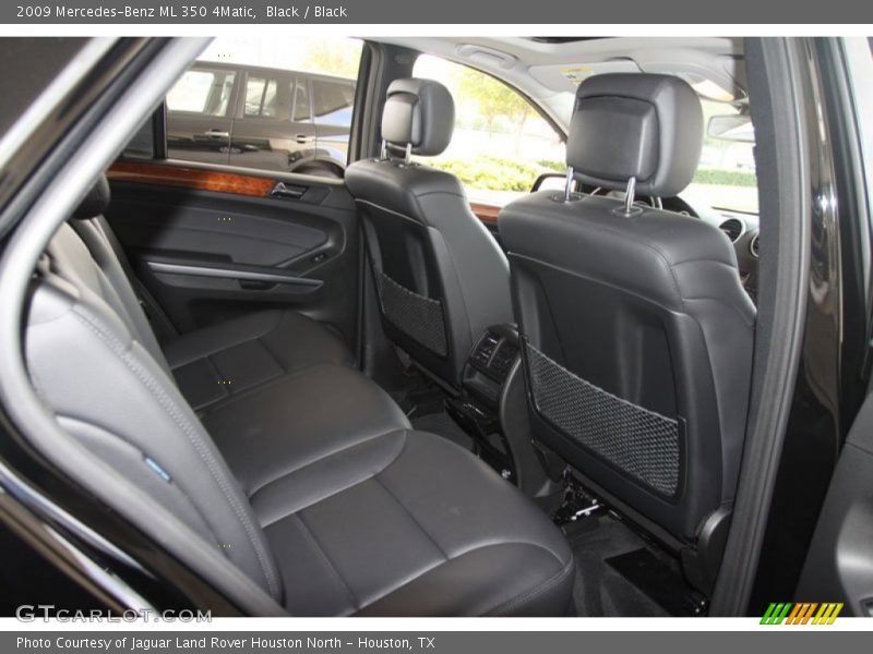 Black / Black 2009 Mercedes-Benz ML 350 4Matic