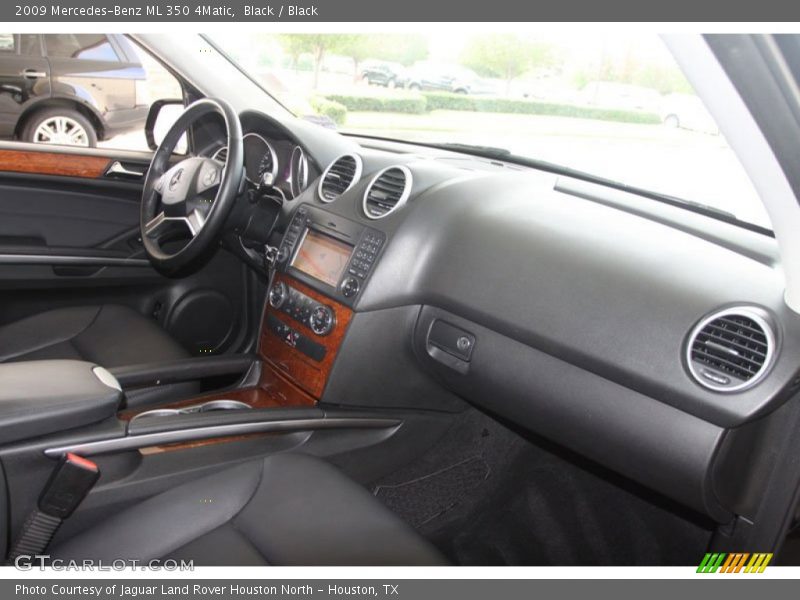 Black / Black 2009 Mercedes-Benz ML 350 4Matic