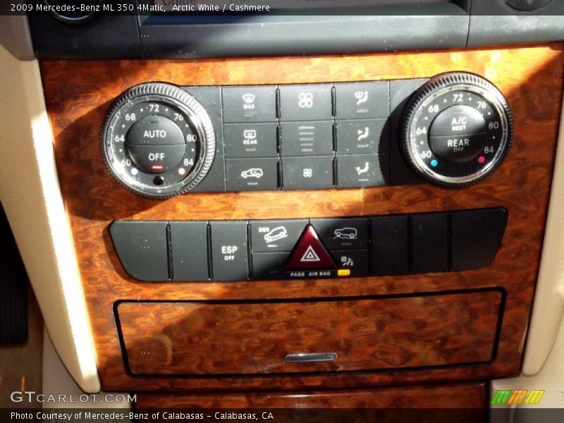 Arctic White / Cashmere 2009 Mercedes-Benz ML 350 4Matic