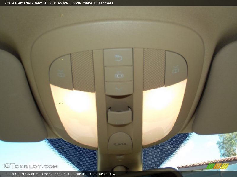 Arctic White / Cashmere 2009 Mercedes-Benz ML 350 4Matic