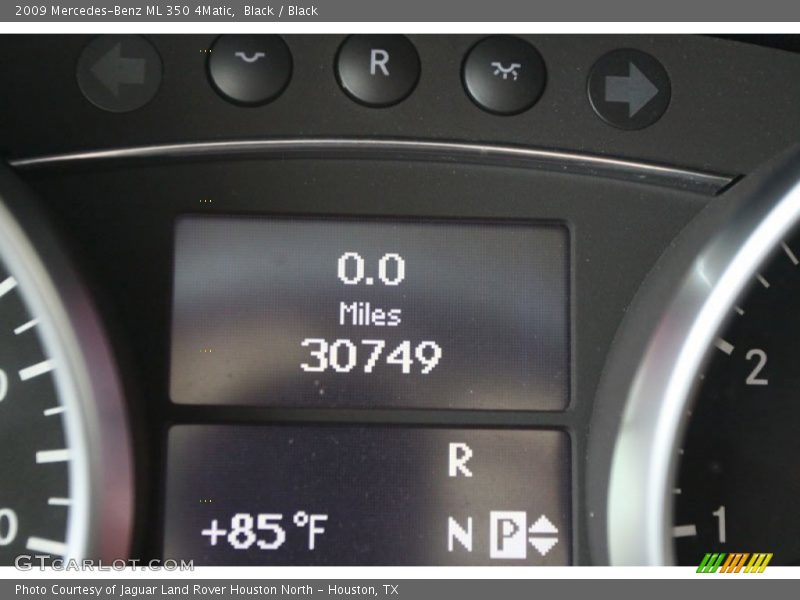 Black / Black 2009 Mercedes-Benz ML 350 4Matic