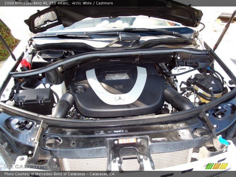 Arctic White / Cashmere 2009 Mercedes-Benz ML 350 4Matic