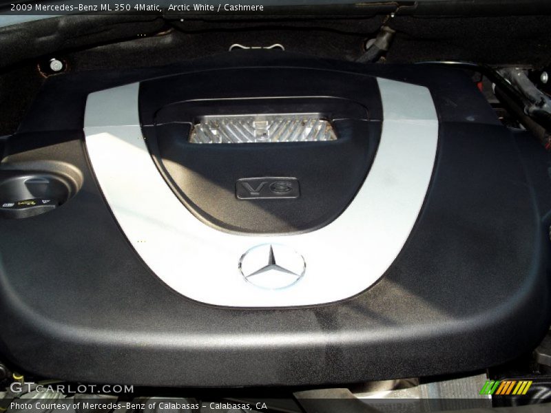 Arctic White / Cashmere 2009 Mercedes-Benz ML 350 4Matic