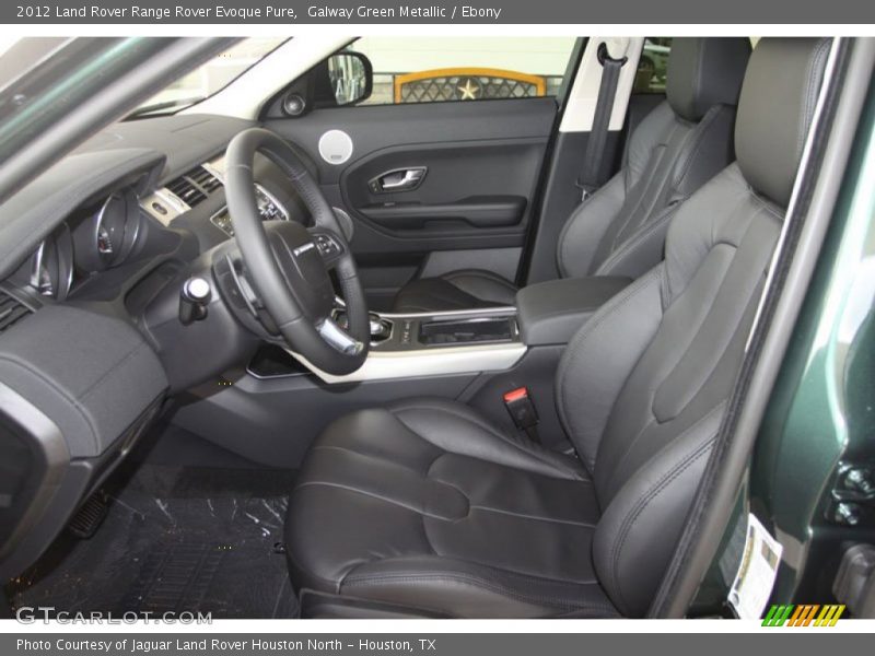  2012 Range Rover Evoque Pure Ebony Interior