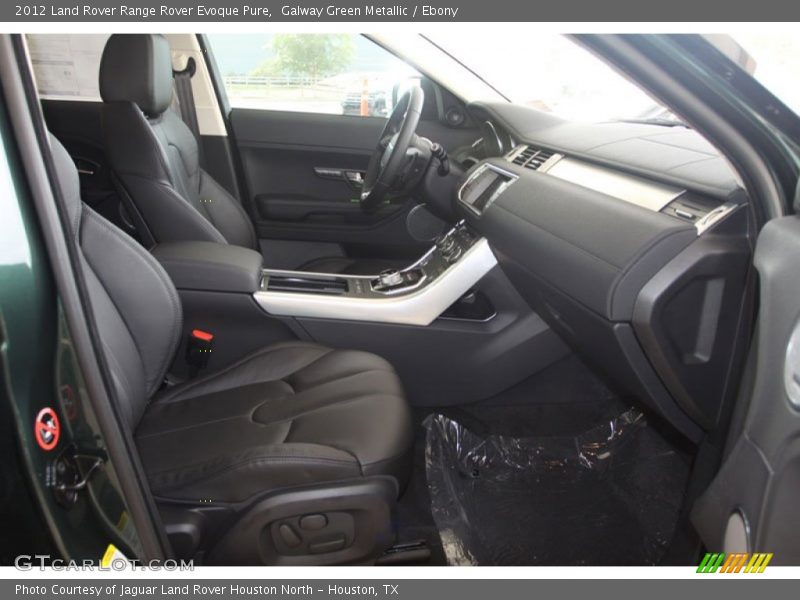 Galway Green Metallic / Ebony 2012 Land Rover Range Rover Evoque Pure