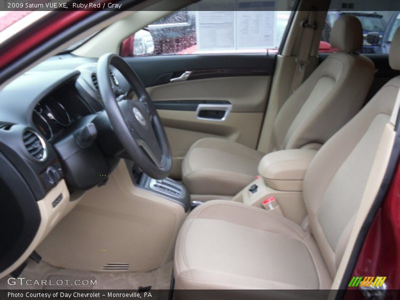 Ruby Red / Gray 2009 Saturn VUE XE