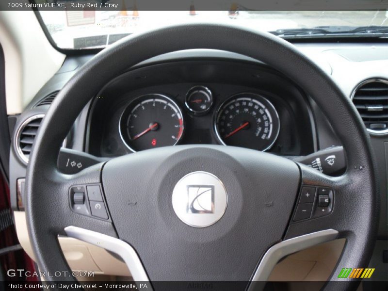 Ruby Red / Gray 2009 Saturn VUE XE