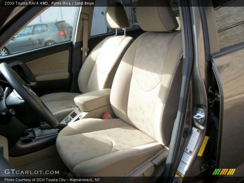  2009 RAV4 4WD Sand Beige Interior