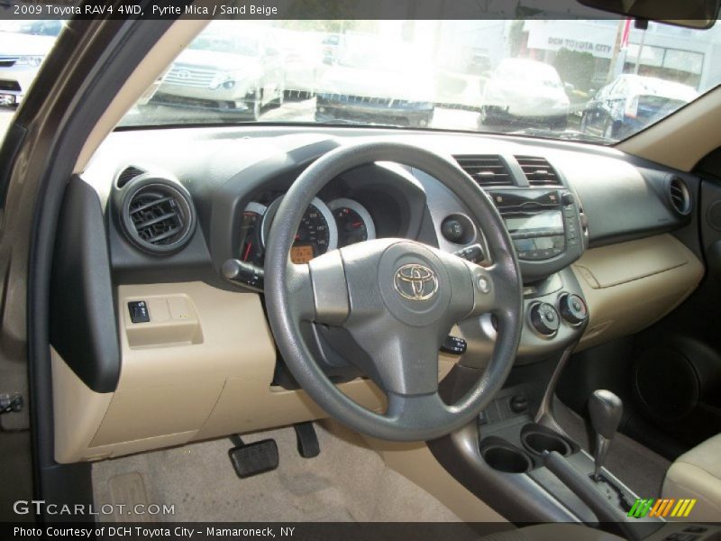 Dashboard of 2009 RAV4 4WD